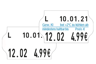 Etiketten zur Eierauszeichnung