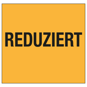 Meto Etiketten 29x28, fluor-orange, Vordruck, permanent haftend