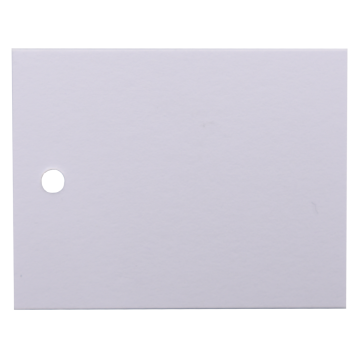 Kartonetiketten 35 x 45 mm, weiß