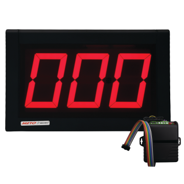 Turn-O-Matic Erweiterungsdisplay/-indicator INR903-black RF (Primary)