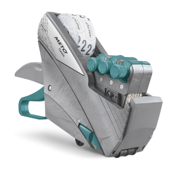 Meto Classic XL 3329, Preisauszeichner, u.a. MHD/Datum und Artikelnummer